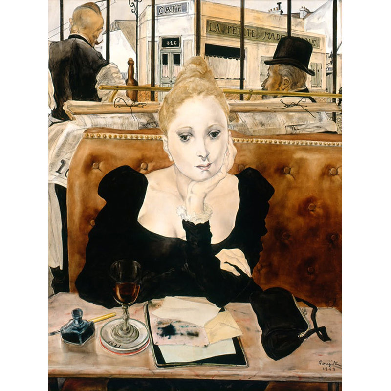 Café, H 24 po x l 18 po