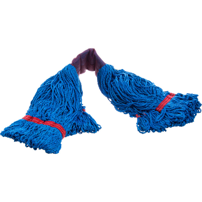 Balai à en microfibre de bout bouclé, Bleu