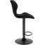 Speth Swivel Upholstered and Velvet Adjustable Height Bar Stool with Stainless Steel Frame-1962072892