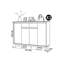 Armoire de rangement pour chaussures moderne de style italien-1293502463