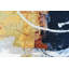 Wool Abstract Area Rug-64348462
