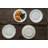 Hand Painted Ceramic 5'' Ceramic Bread And Butter Plate , Set of 2-109547883