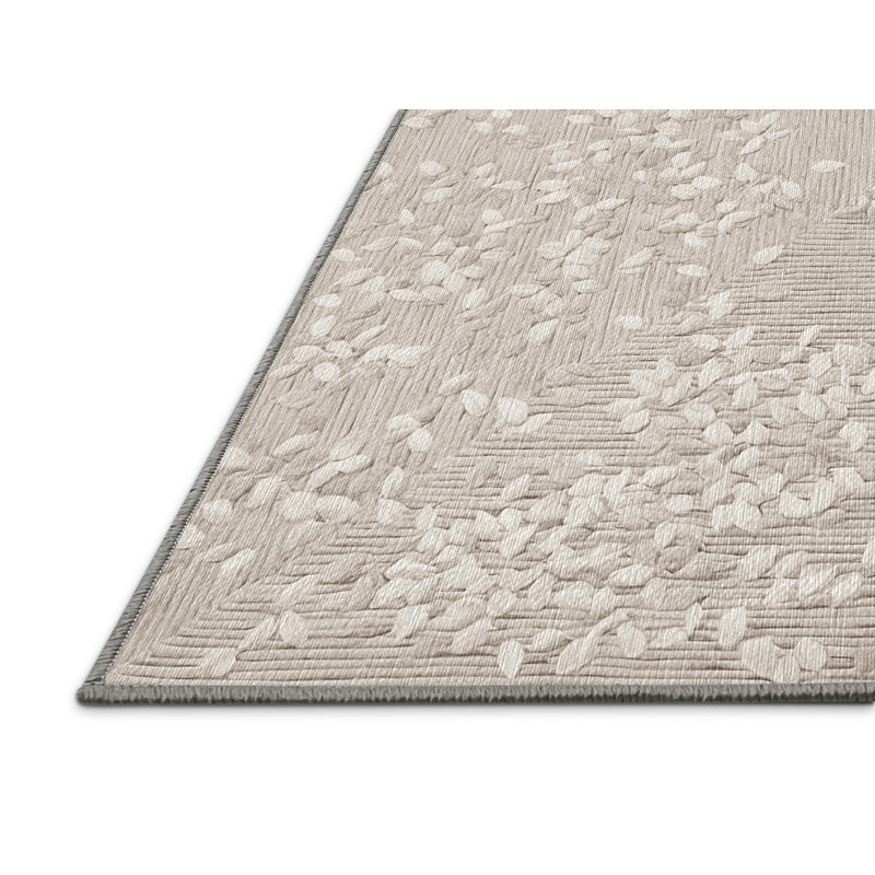 Machine Washable Gray Area Rug
