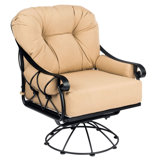 Derby Wrought Iron Outdoor Rocker Chair
