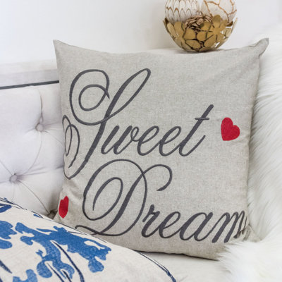  Sweet Dream Indoor/Outdoor Throw Pillow