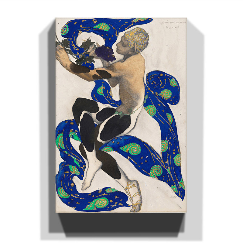 Leon Bakst - Wrapped Canvas Painting, 100cm H x 70cm W