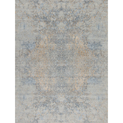 Pinnacle Hand Knotted Abstract Area Rug