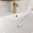 48 Inch Double Sinks Freestanding Bathroom Vanity With White Resin Top