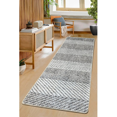 Fleeton Striped Area Rug