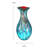 Grasty Handmade Glass Table Vase