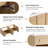 60'' Double Bathroom Vanity with Resin Top