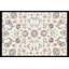 Walton Hand-Knotted High-Quality Cream/Yellow/Blue/Red Round Area Rug