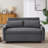 Convertible Sofa Bed, 3-In-1 Versatile Double Sofa With Pull Out Bed-97686607