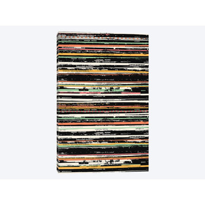 «Disques» par Florent Bodart, impression sur toile tendue