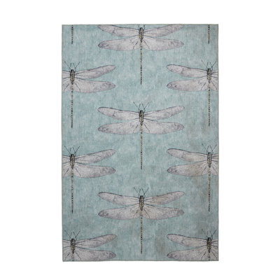 Harlequin Demoiselle Indigo - 185 x 290