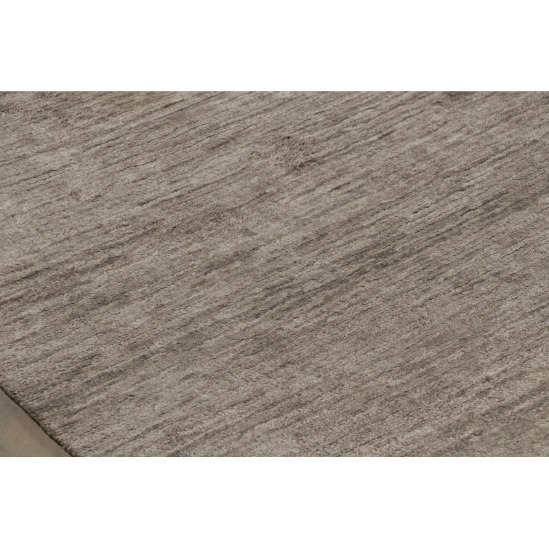 Textural Hand Knotted Area Rug