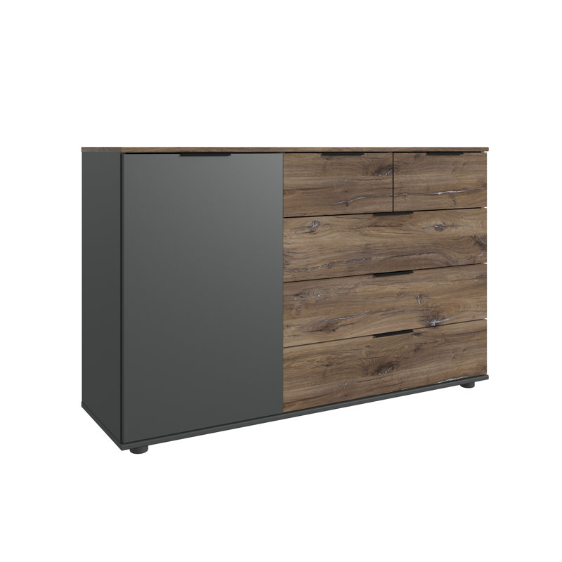 Nepeta 130cm W 5 - Drawer Chest of Drawers