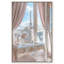Art de salle de bain rose sur toile Paris par Notoriart-105309371-105309380