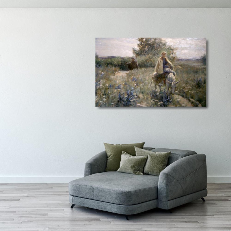 The Flight into Egypt, 25" H x 40" W