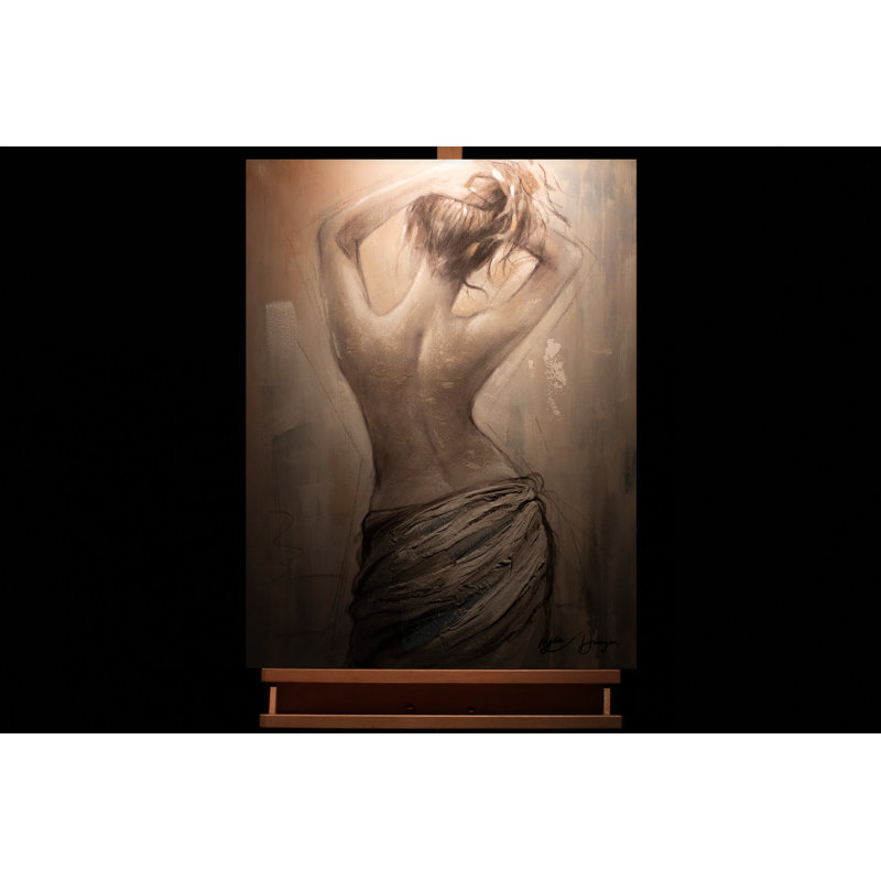 Hand -painted Dance of Sensuality Acrylic Painting