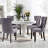 Dining Chairs, Upholstered High-end Tufted Dining Room Chair with Nailhead Back Ring-178148660-188948057-178148647