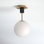 Drake Single Light Semi Flush Mount