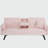 Minimalist style, straight-line corduroy sofa suitable for sitting and lying in the living room and bedroom-491383065
