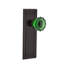 Mission Plate with Crystal Emerald Door Knob-1873214871-1873214873