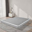 Sommier tapissier, base de lit grand avec tissu lavable, structure en métal robuste pour grand lit, sommier 5,1 po, capacité de poids maximale de 3 500 lb, assemblage facile, 79,1 x 59,6 x 5,1 po