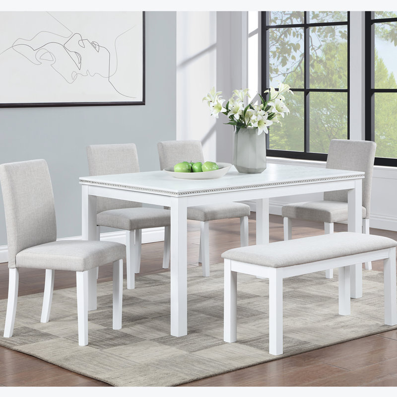 6 Pieces Dining Table Sets