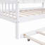 Lit en bois avec couchette-488400374