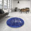Tapis bleu foncé Rogofsky-549095372