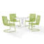 Ensemble repas d'extérieur rond 5 pièces Huntingburg-680106330