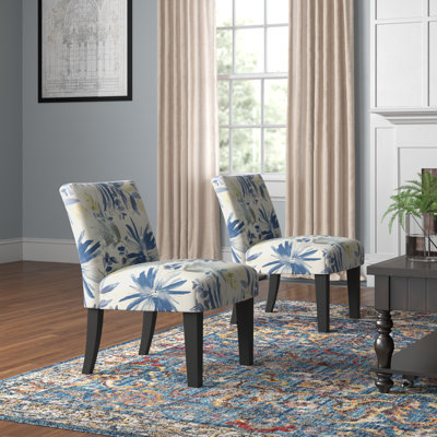 Fauteuil de chambre en polyester touffeté de 55,88 cm de large Scolle
