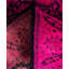 Overdyed Hand-Knotted Wool Modern-Contemporary Pink Runner 2' 7" x 6' 5"