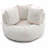 Large Padding Bean Bag With 3 Pillows & Stripes, Corduroy Fabric Chair with Filler, 5 Colors, Stuffed Accent Sofa Lounge Floor Sofa for Gaming, Reading-1453353095