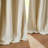 Solar Drift Velvet Blackout Window Curtain Panels Cream Set of 2