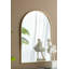  Arched Mirror With Metal Frame, Wall Mirror For Living Room Bedroom Entryway-1469683194-1469683184