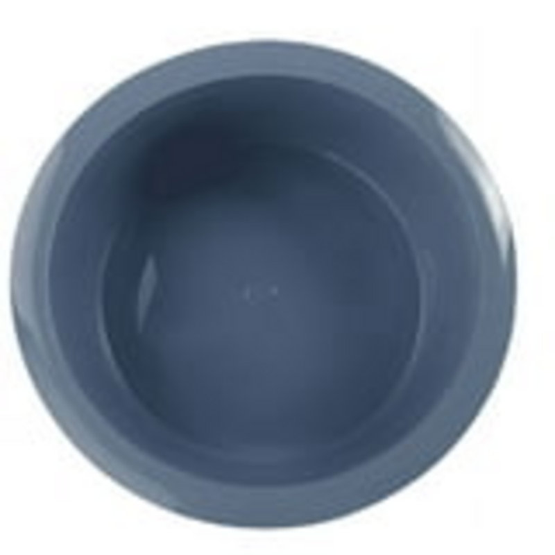 Small Crock Dog Bowl, Blue 3 Pack
