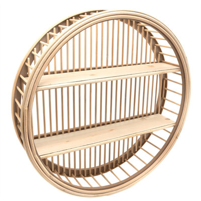 Actin 2 -Piece Circle Tiered Shelf