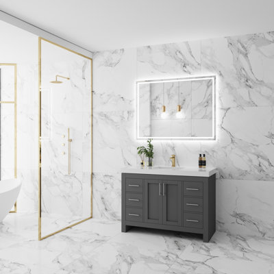Ensemble de meuble-lavabo simple 72 po Amazi