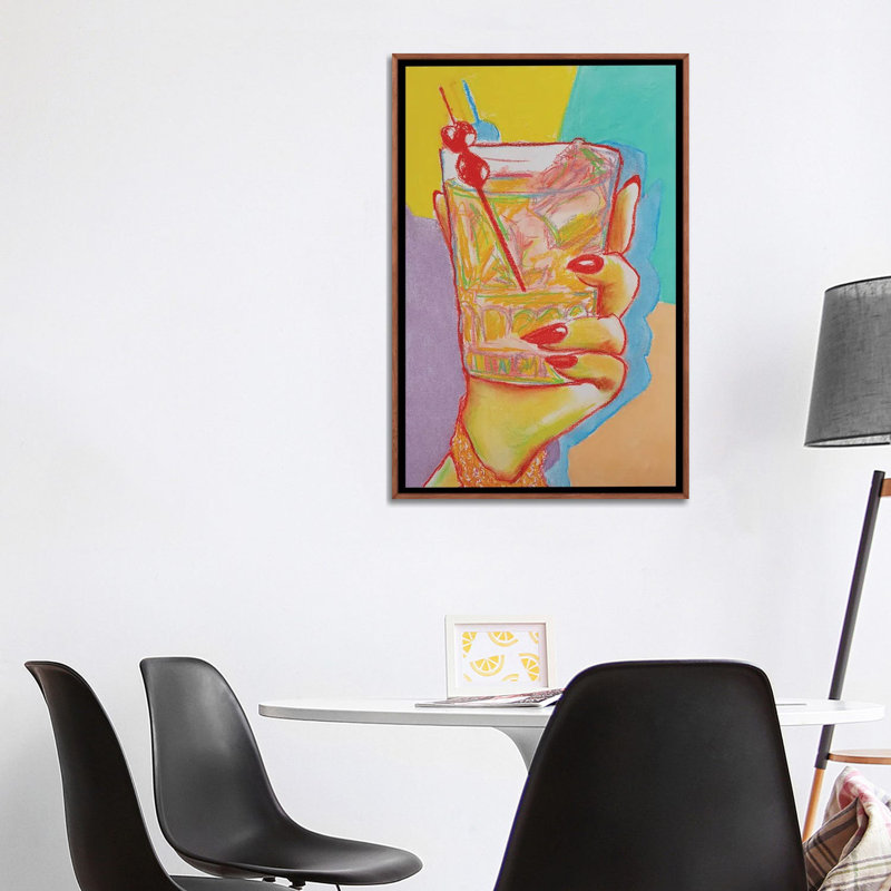 «Victory Drink», reproduction d'art sur toile encadrée, Brun, H 40 po x l 26 po, Toile à cadre flottant sans passe-partout