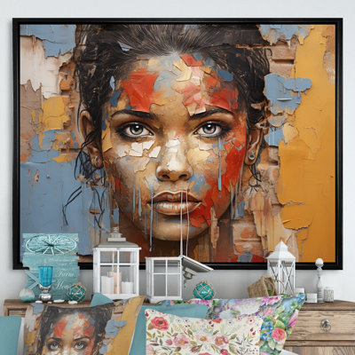 " Cuban Woman Street Art "