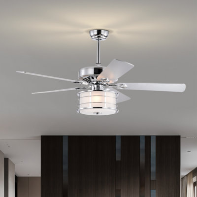 Graniah 25.98 " Ceiling Fan with LED Lights with Light Kit
