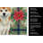 Red Akita Christmas PoinsettIas Kitchen Towel-2080584053