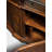 88" Wide 2 Drawer Walnut Wood Sideboard