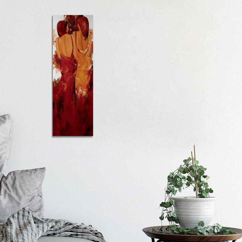 Deux by Mieke Chantrel - Wrapped Canvas Panoramic Gallery-Wrapped Canvas Giclée, 30.48 cm H x 91.44 cm W x 3.175 cm D