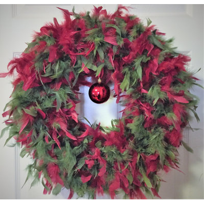 Couronne de plumes 23 po