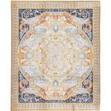 Savonnerie One-of-a-Kind Rectangle 9'7" X 12' Hand Knotted Area Rug