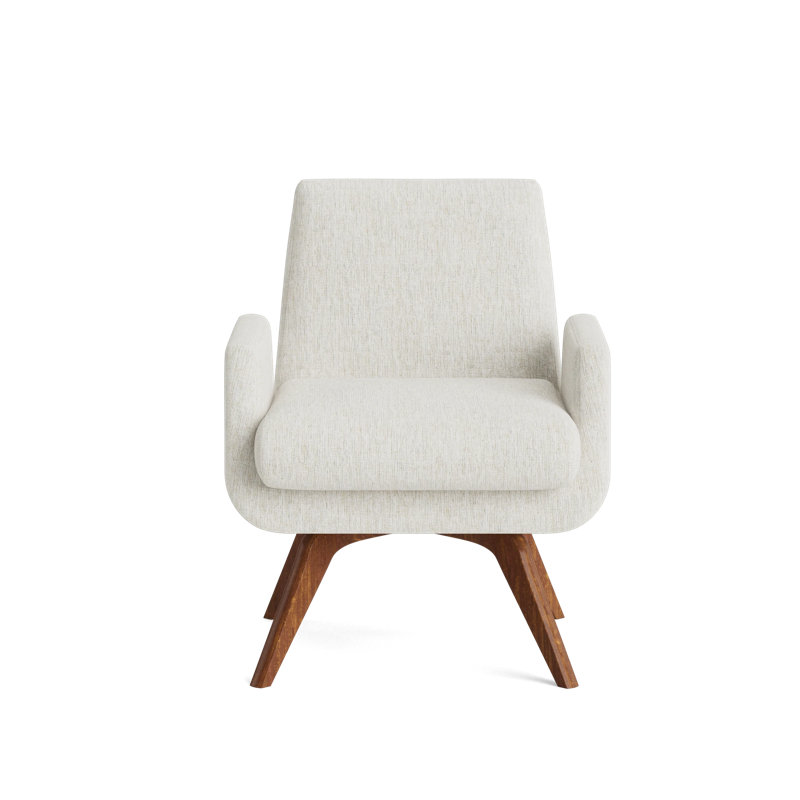 Loyd Accent Chair, Performance Weave - Snow